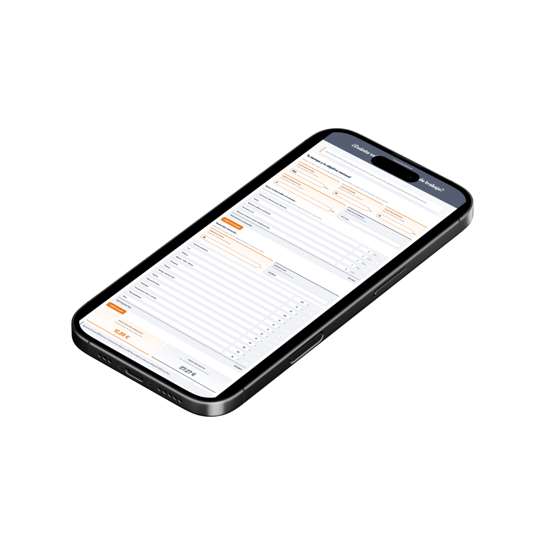 Calculadora - Precio hora